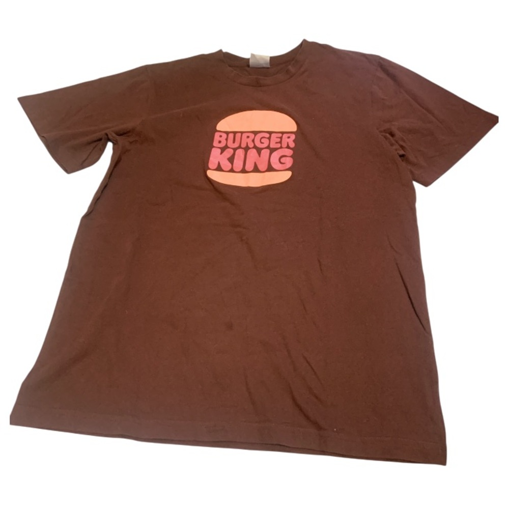 Burger King T-Shirt Employee Crew: Men's Medium Brown
Vintage Logo Whopper